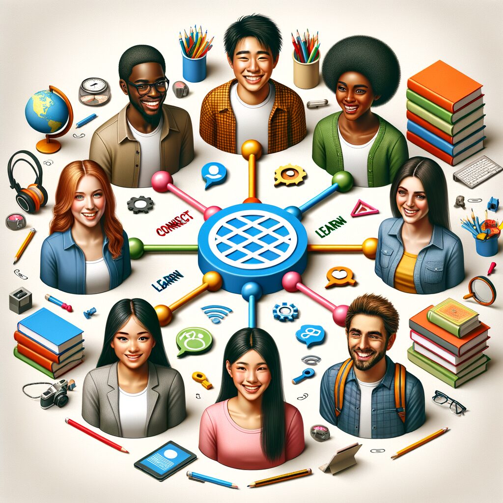 connect, learn, enjoy